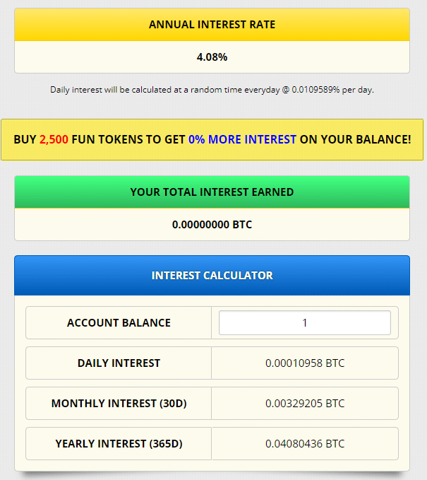 EARN BTC